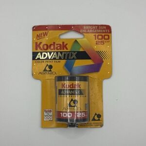 Kodak Advantix 100 APS Color Print Film 25 Exp Factory Sealed IX240 Vintage 1996